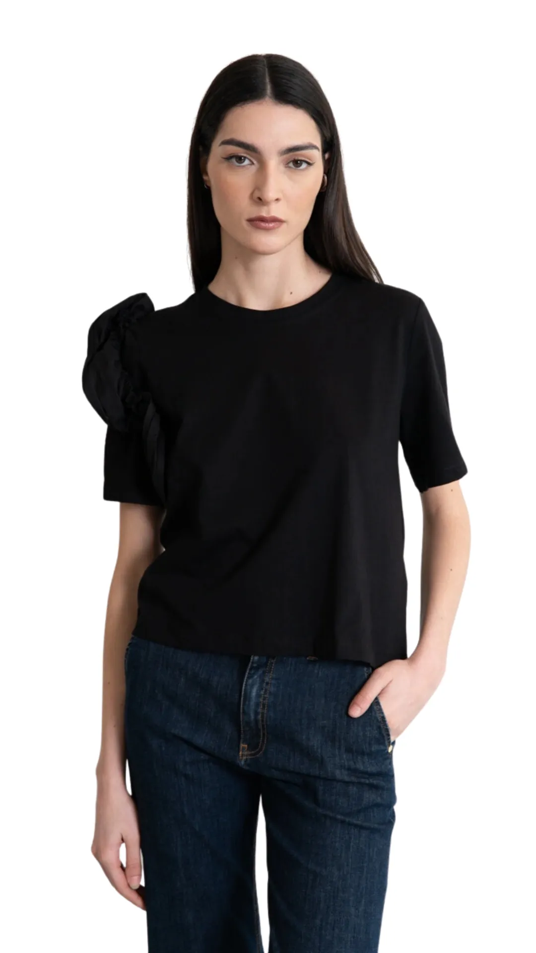 002 Nero Donna Shirt