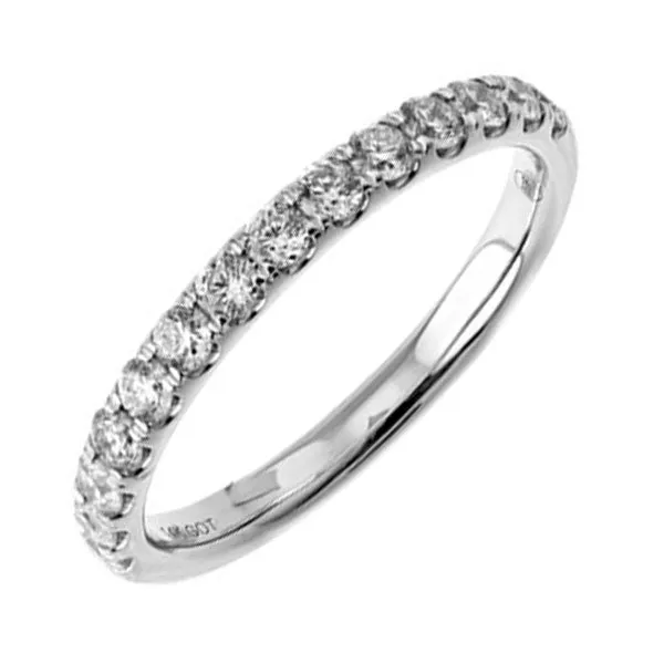 14Kt White Gold Diamond(1/2Ctw) Band