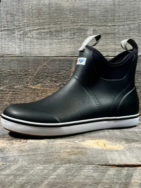 6in Ankle Deck Boot - Black