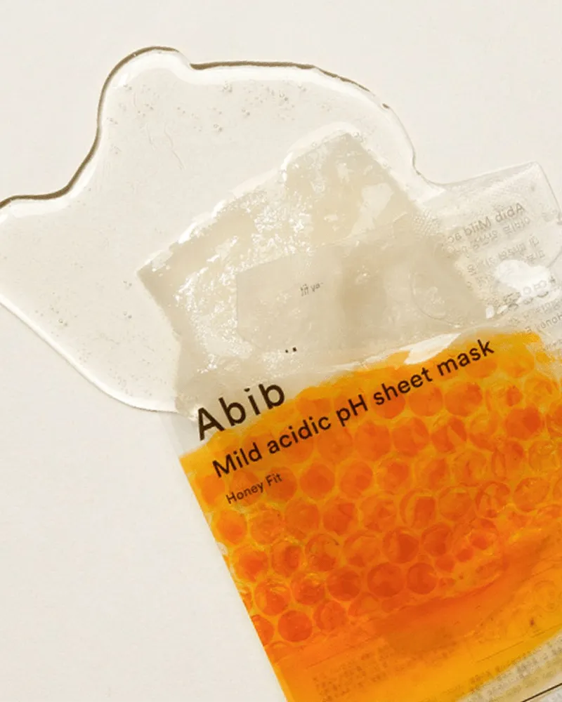 Abib Mild Acidic PH  Sheet Mask Honey Fit - 10 Sheets