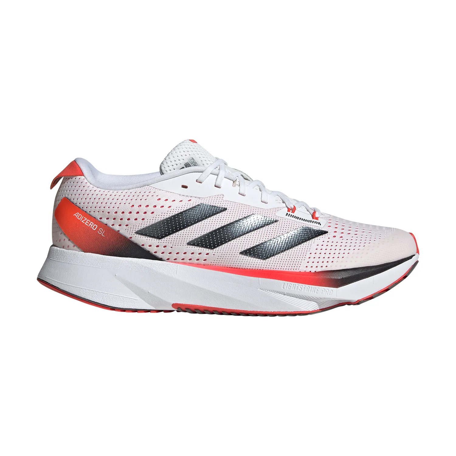 adidas adizero SL  Cloud White/Core Black/Bried Red