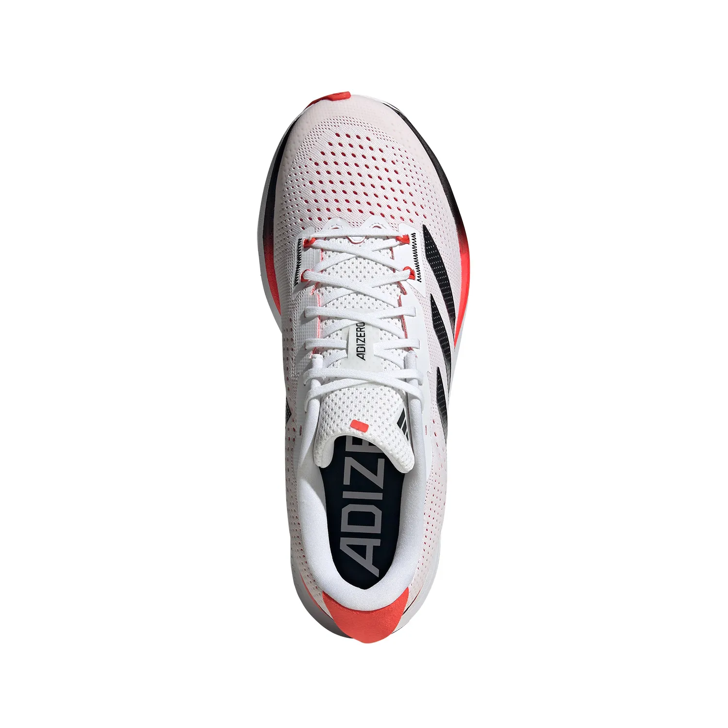 adidas adizero SL  Cloud White/Core Black/Bried Red