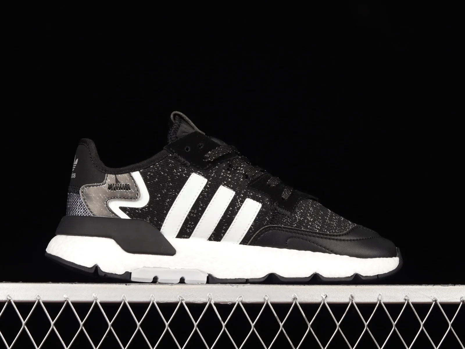 Adidas Nite Jogger Boost Core Black Cloud White FW6716