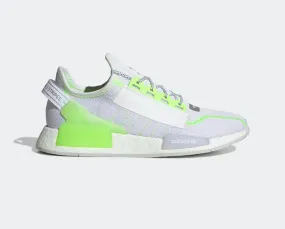 Adidas NMD R1 V2 Cloud White Signal Green Grey One GX0538