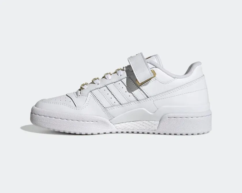 Adidas Originals Forum Low Cloud White Gold Metallic GZ6379