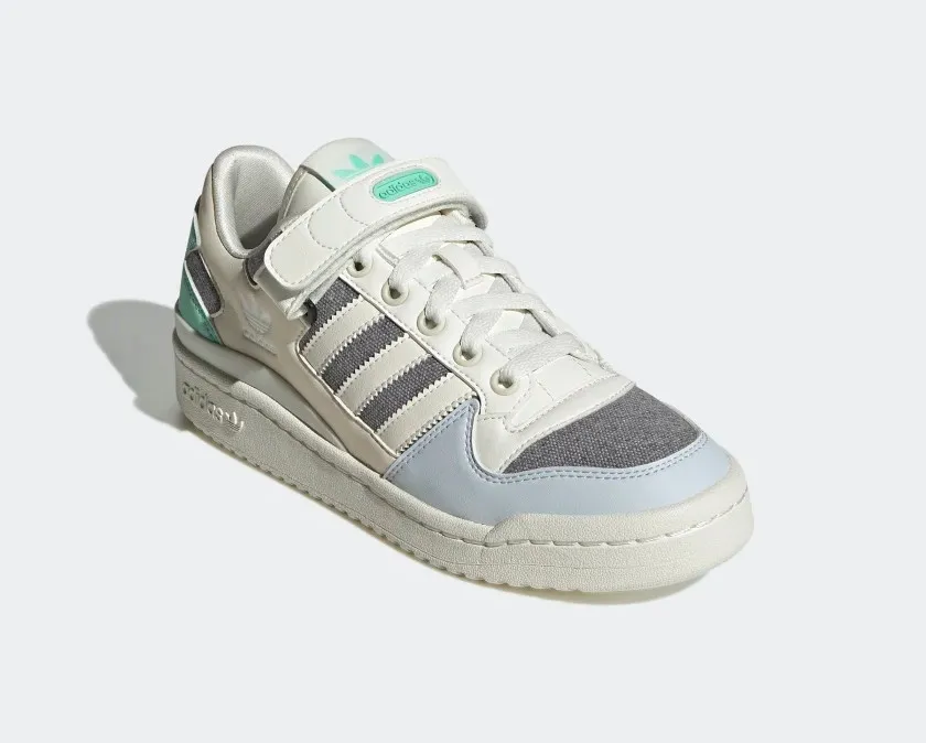 Adidas Originals Forum Low Off White Wonder White Easy Green GZ4406