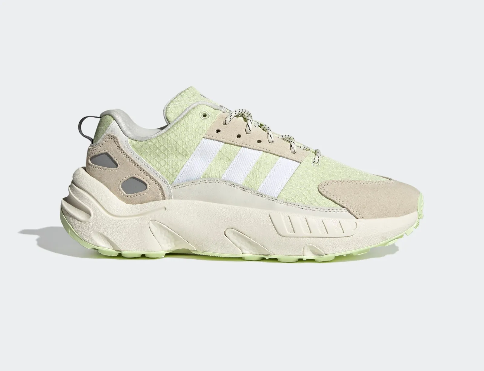 Adidas Originals ZX 22 Boost Off White Cloud White Pulse Lime GY5271