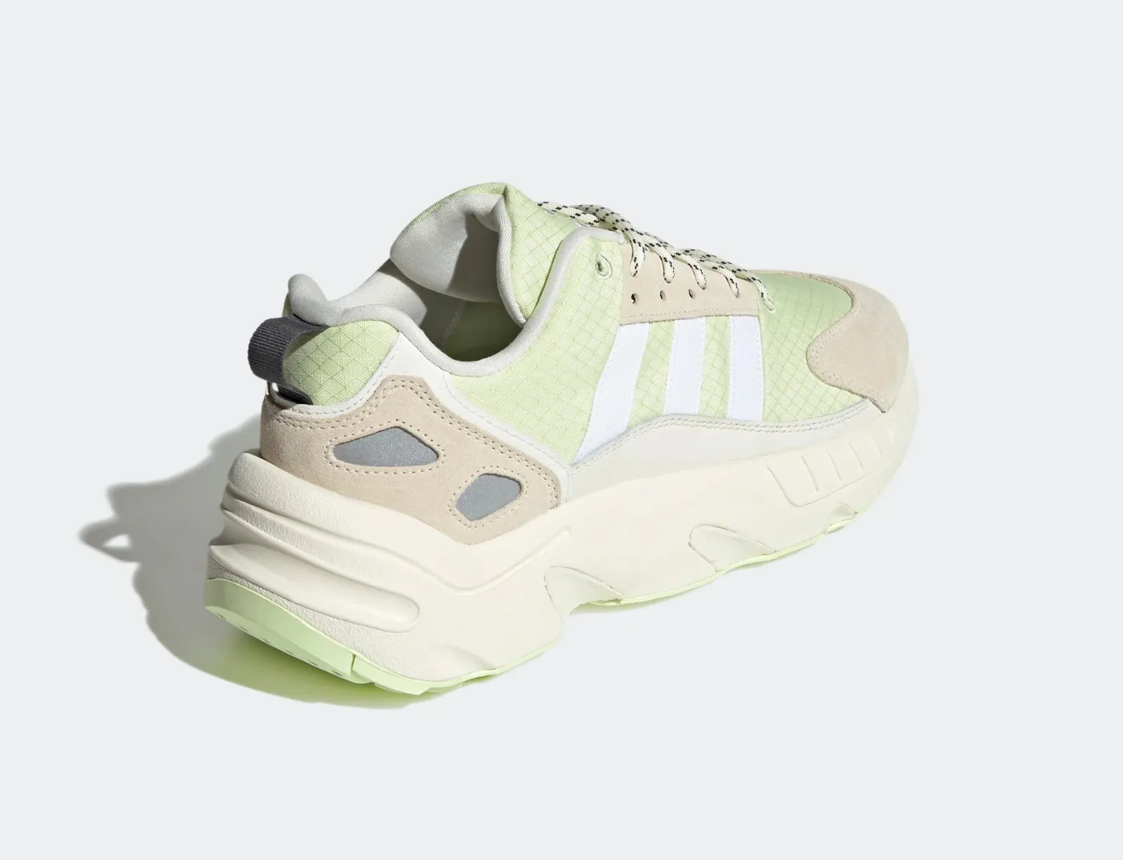 Adidas Originals ZX 22 Boost Off White Cloud White Pulse Lime GY5271