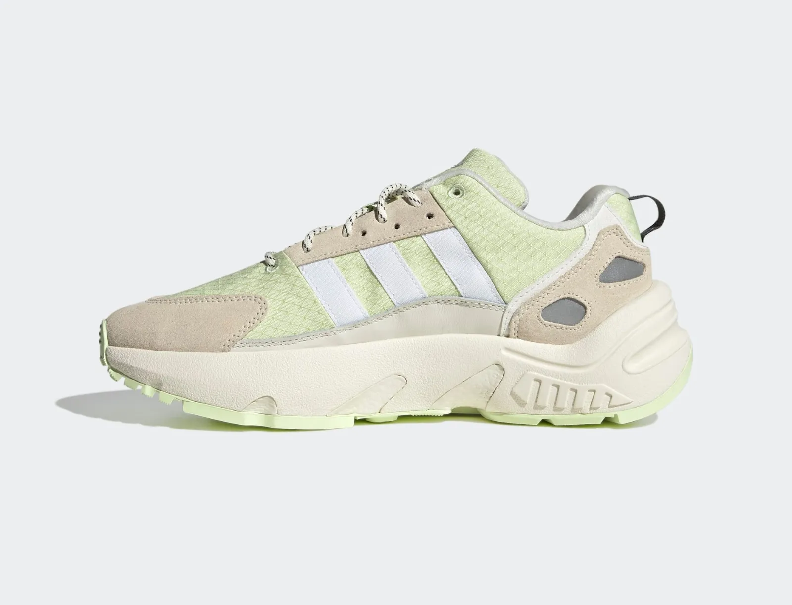 Adidas Originals ZX 22 Boost Off White Cloud White Pulse Lime GY5271