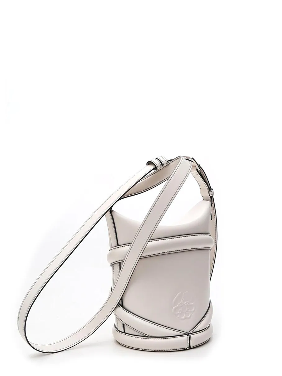 Alexander McQueen Curve Small Bucket Bag