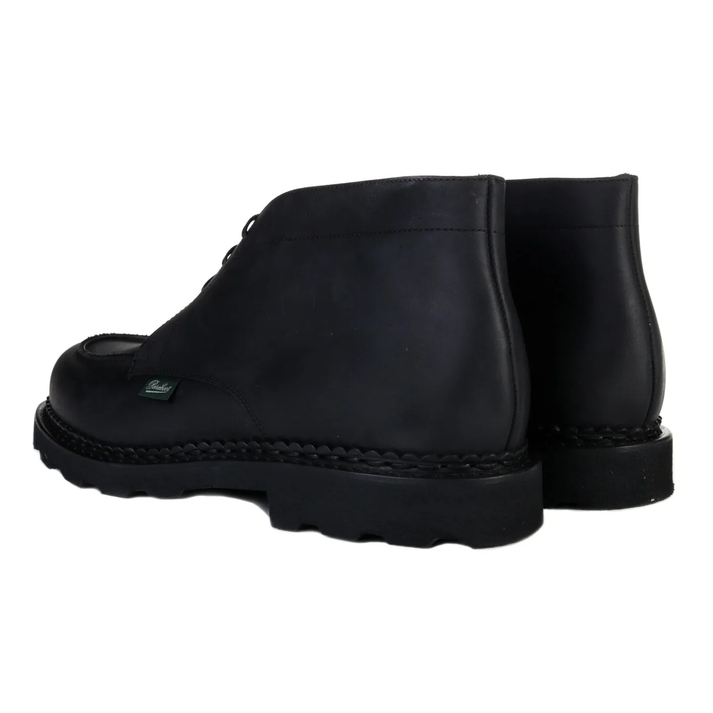 ARPENTEUR PARABOOT CHUKKA OILED CALF NUBUCK BLACK