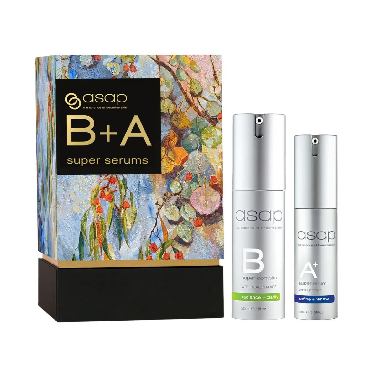 asap | B + A Super Serums Kit