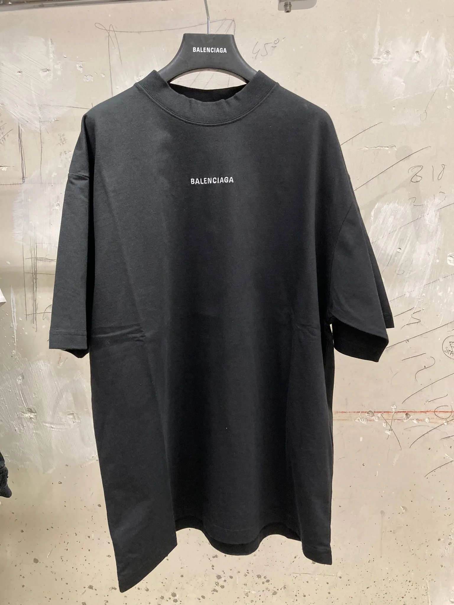 BALENCIAGA  |Crew Neck Unisex Cotton Short Sleeves Logo Luxury