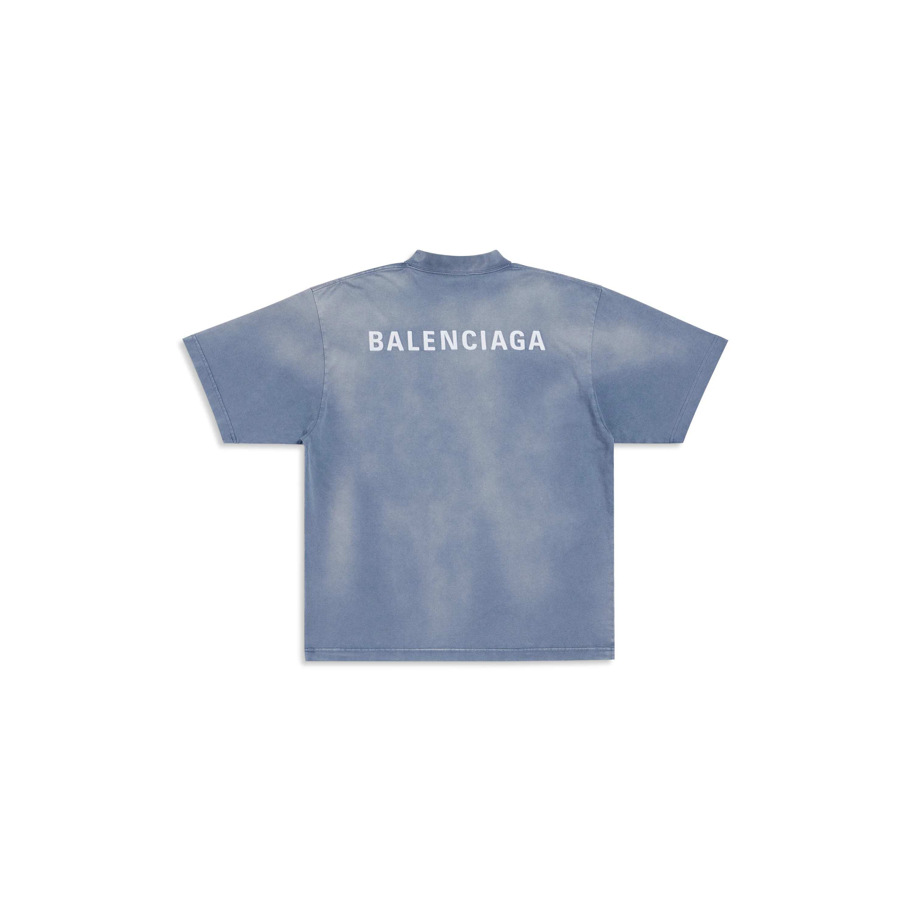 BALENCIAGA  |Crew Neck Unisex Cotton Short Sleeves Logo Luxury