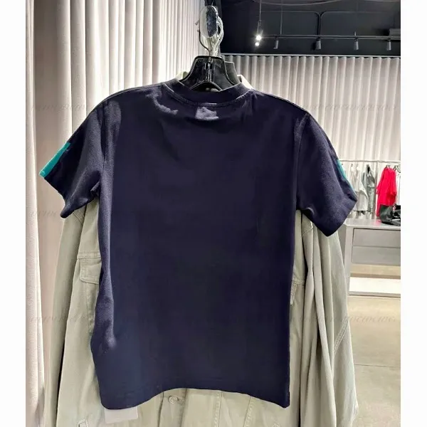 BALENCIAGA  |Stripes Unisex Plain Cotton Short Sleeves Logo Luxury Outlet