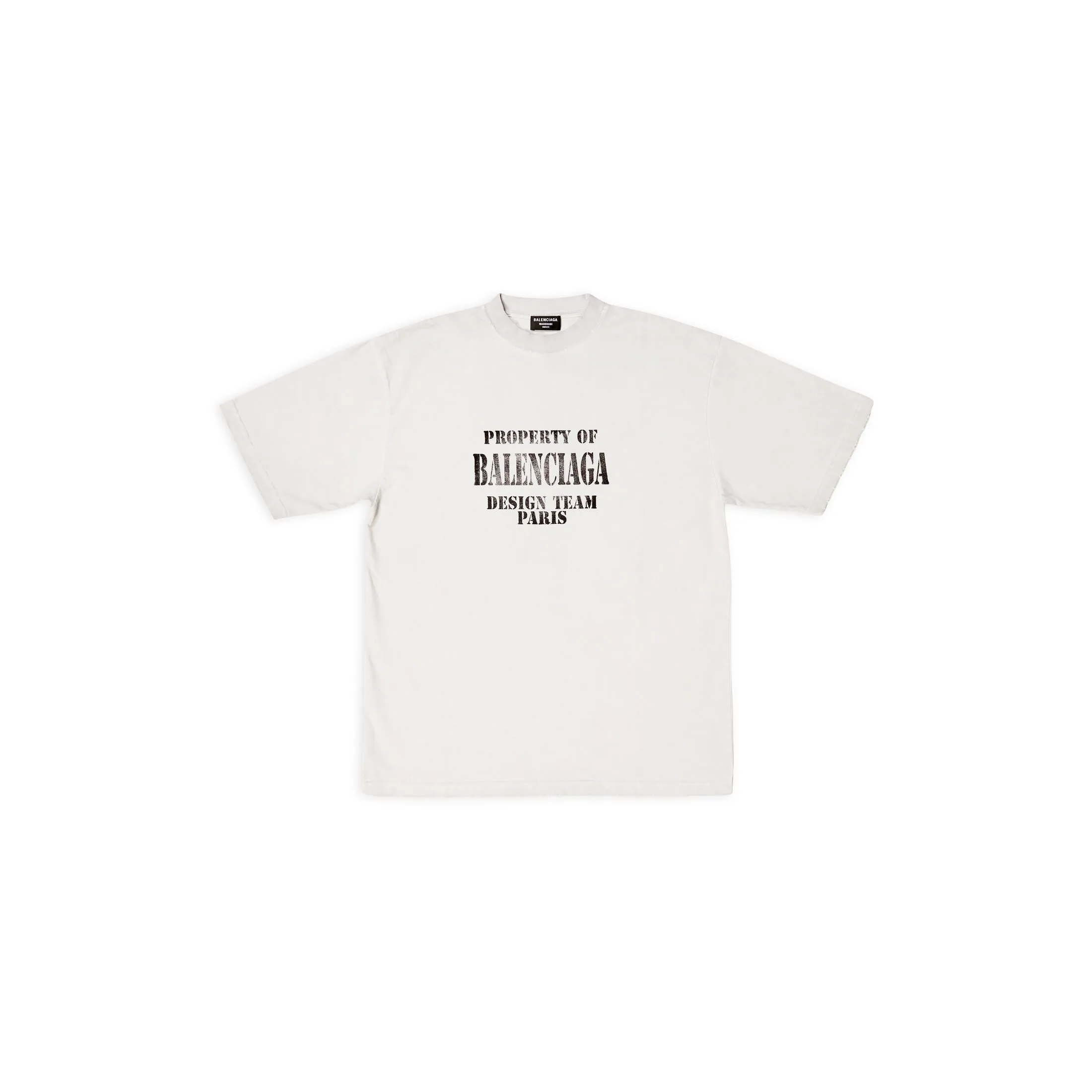 BALENCIAGA  |Unisex Street Style Plain Cotton Short Sleeves Logo Luxury