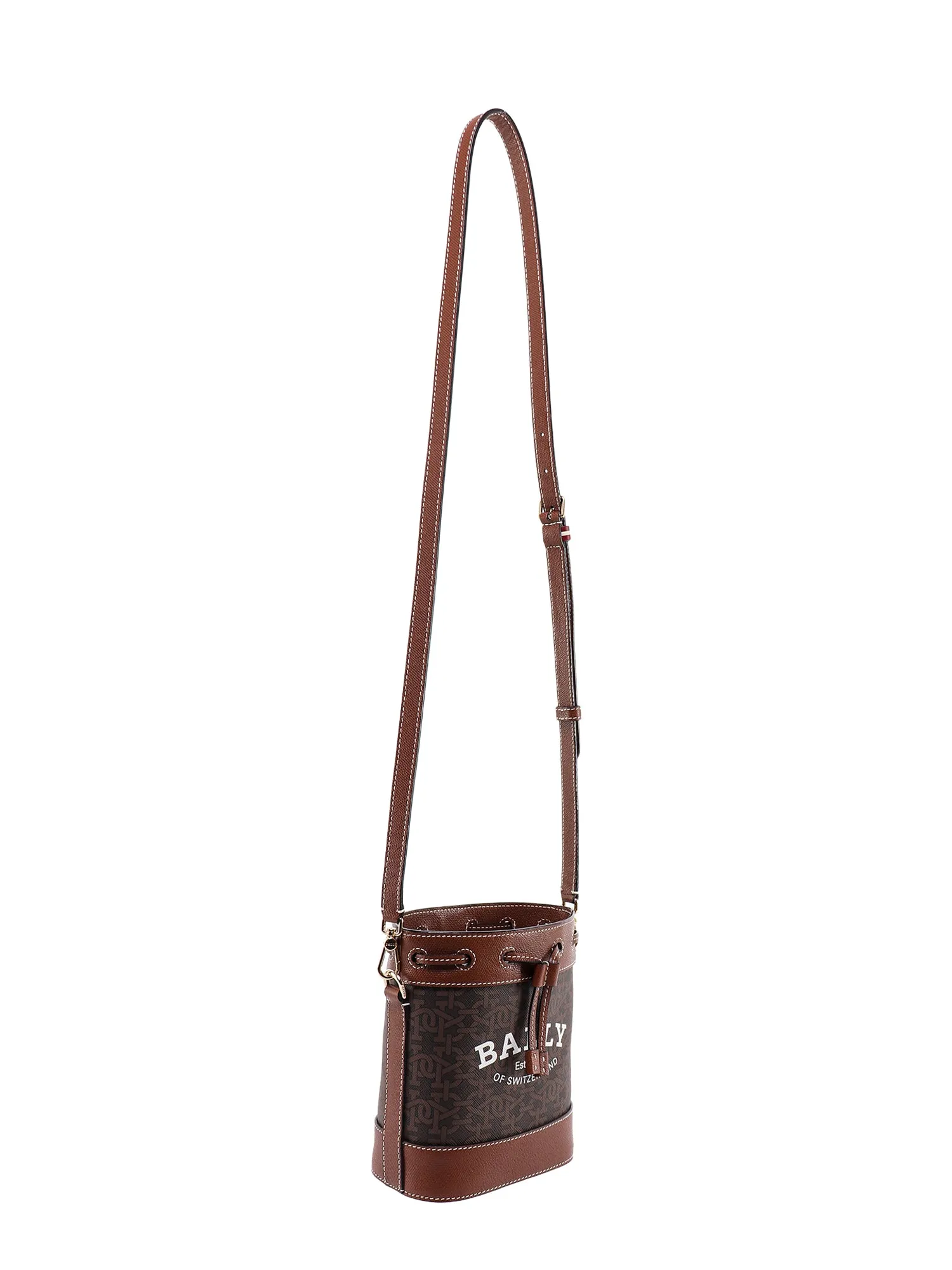 Bally Monogram Print Shoulder Bag