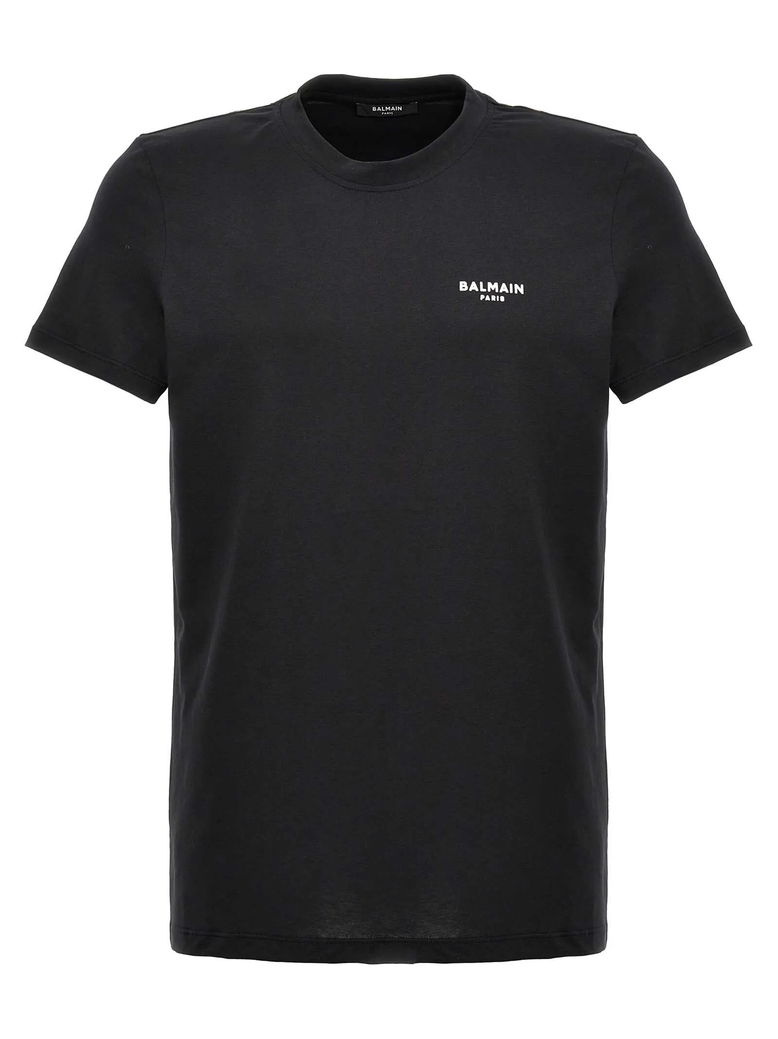 BALMAIN  |Balmain Flocked logo T-shirt