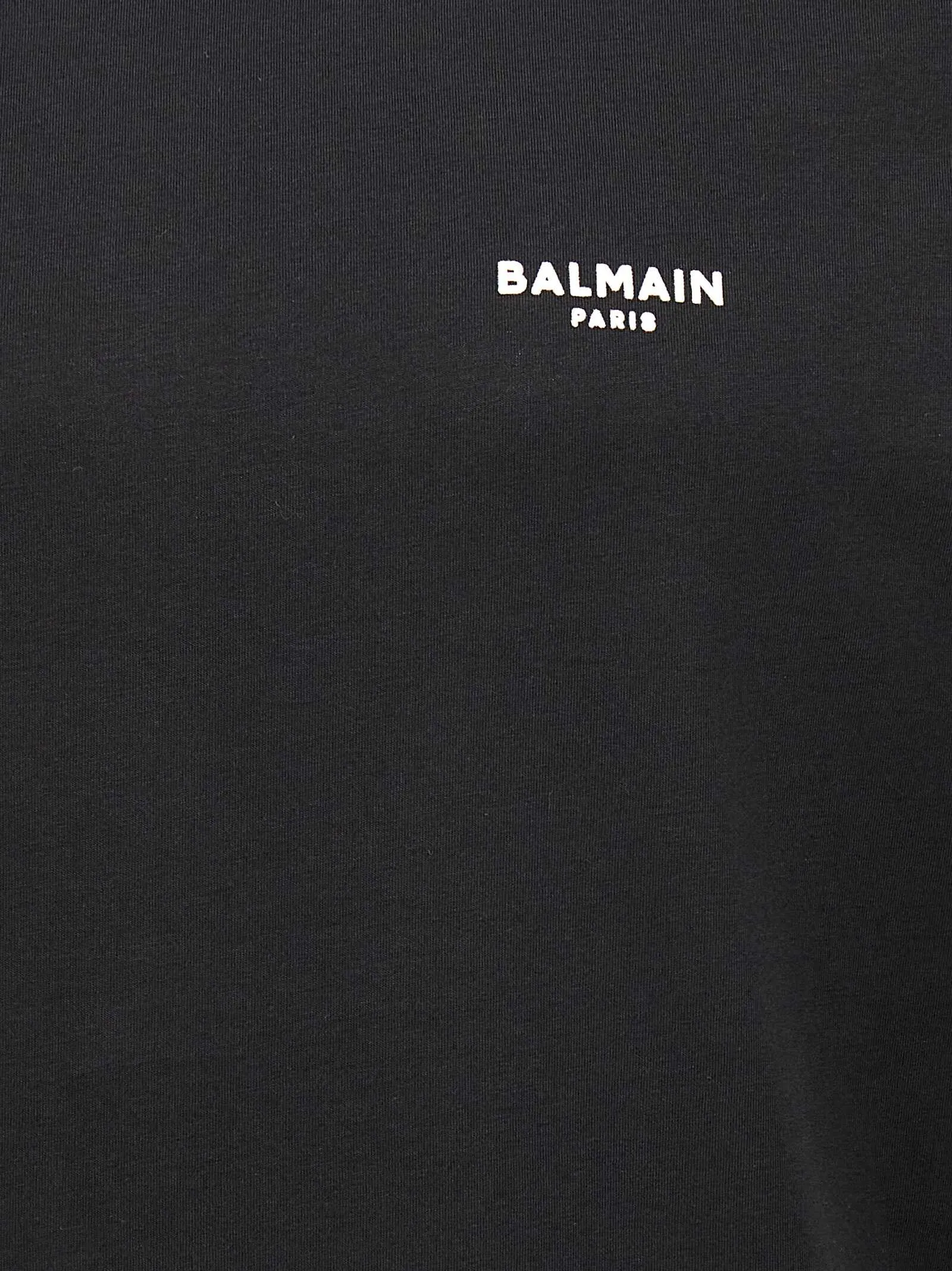 BALMAIN  |Balmain Flocked logo T-shirt