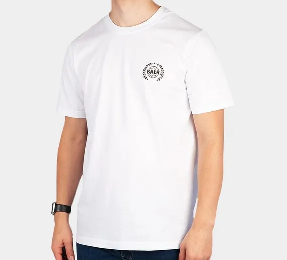 BALR  |Crew Neck Unisex Street Style Plain Cotton Short Sleeves