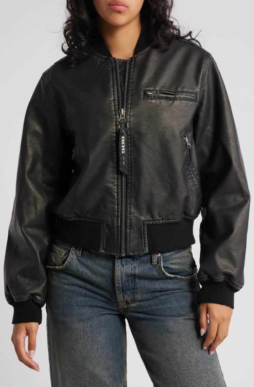 BDG Pu Bomber Jacket