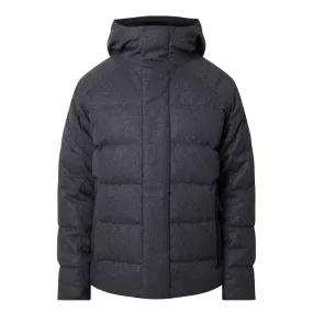 BELSTAFF Apex Tweed Puffer Jacket - Charcoal