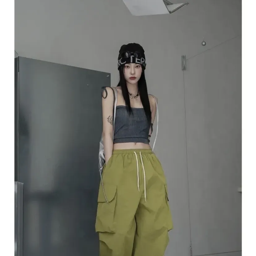 Binary01  |Casual Style Street Style Tanks & Camisoles