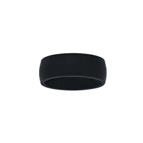 Black Silicone Wedding Band