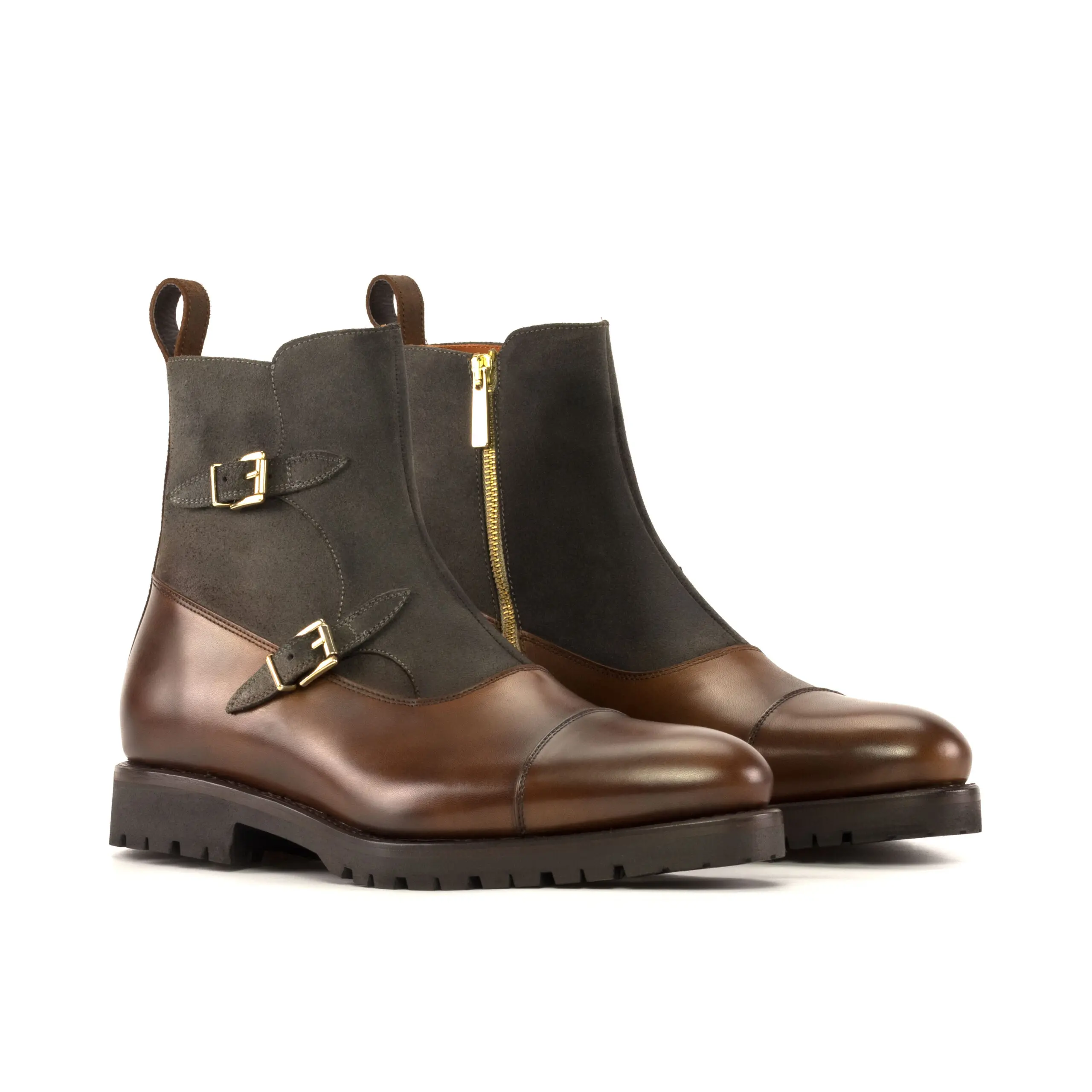 		Brown Octavian Boots	