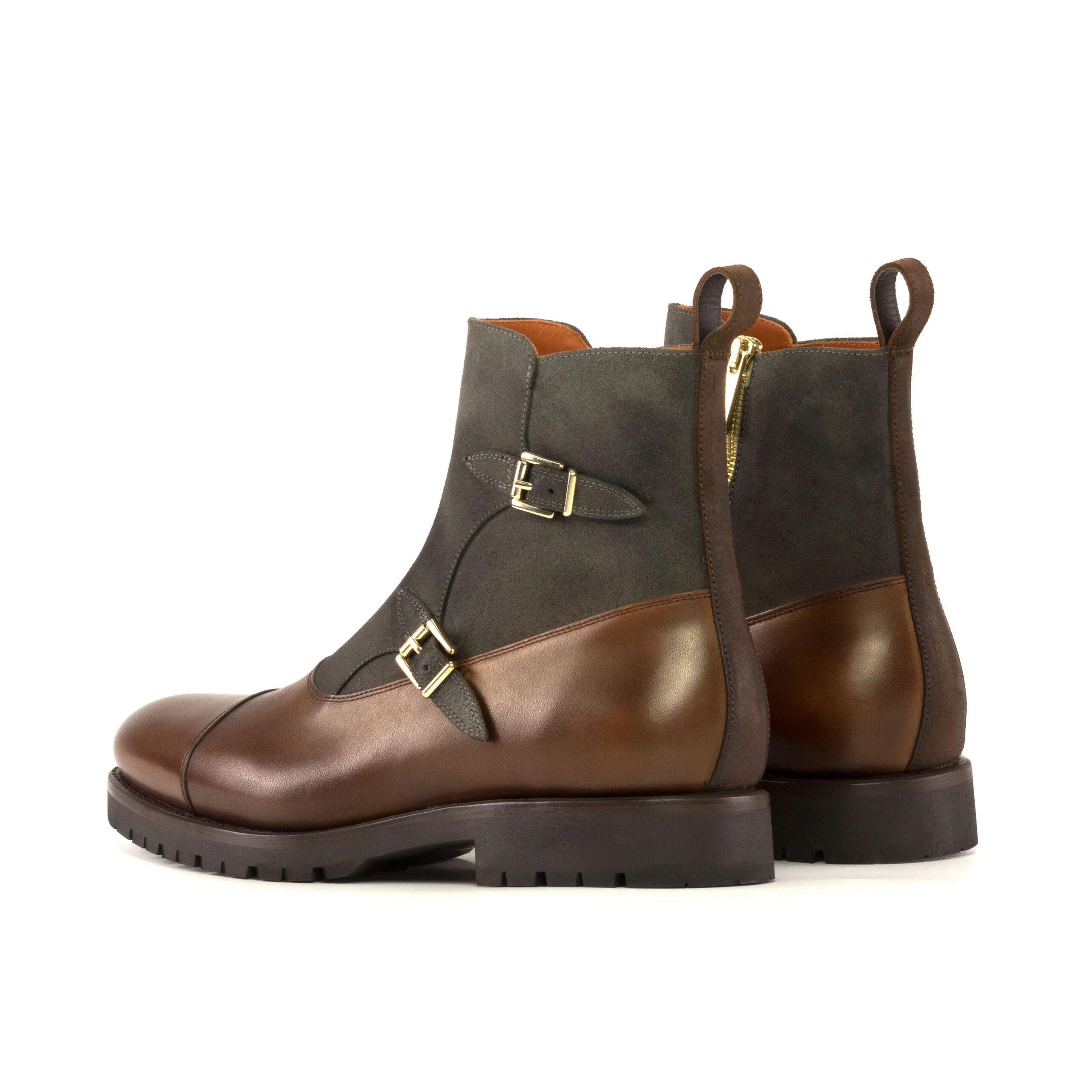 		Brown Octavian Boots	