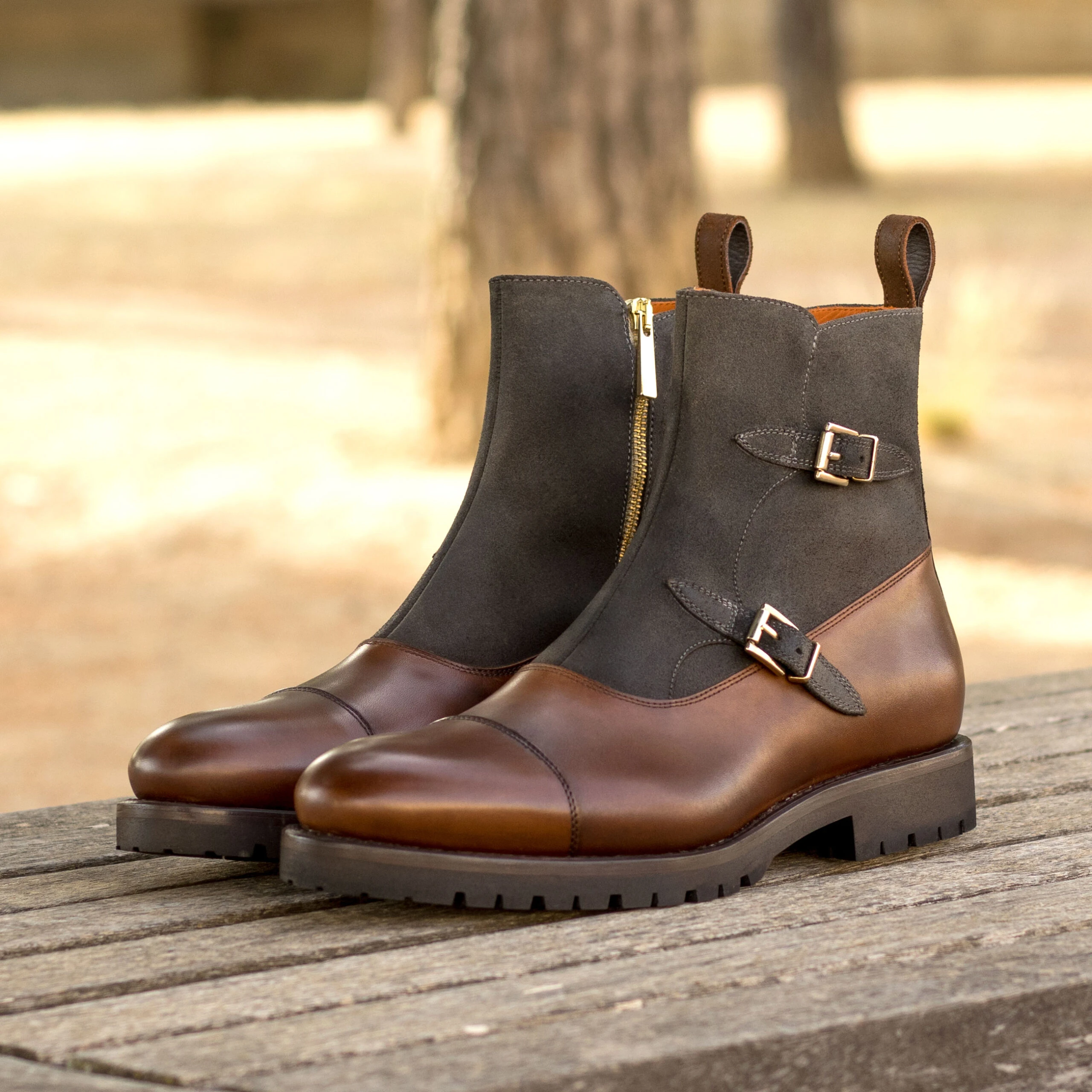 		Brown Octavian Boots	