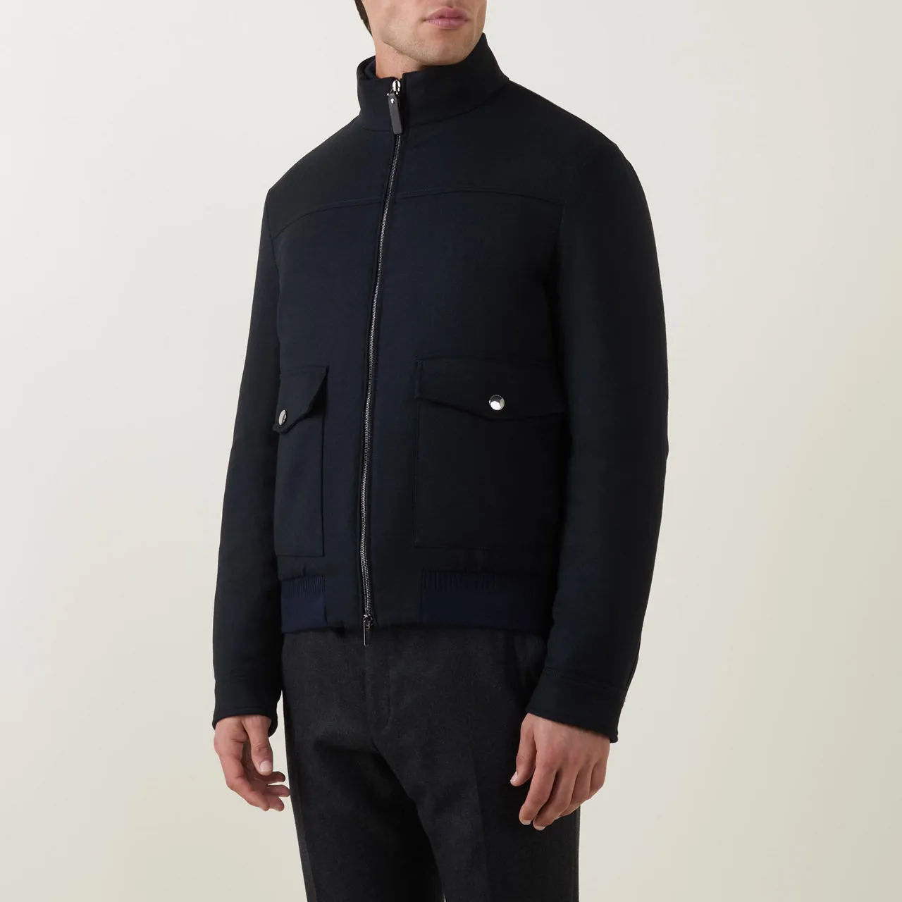 CANALI Blouson Casual Jacket - Navy