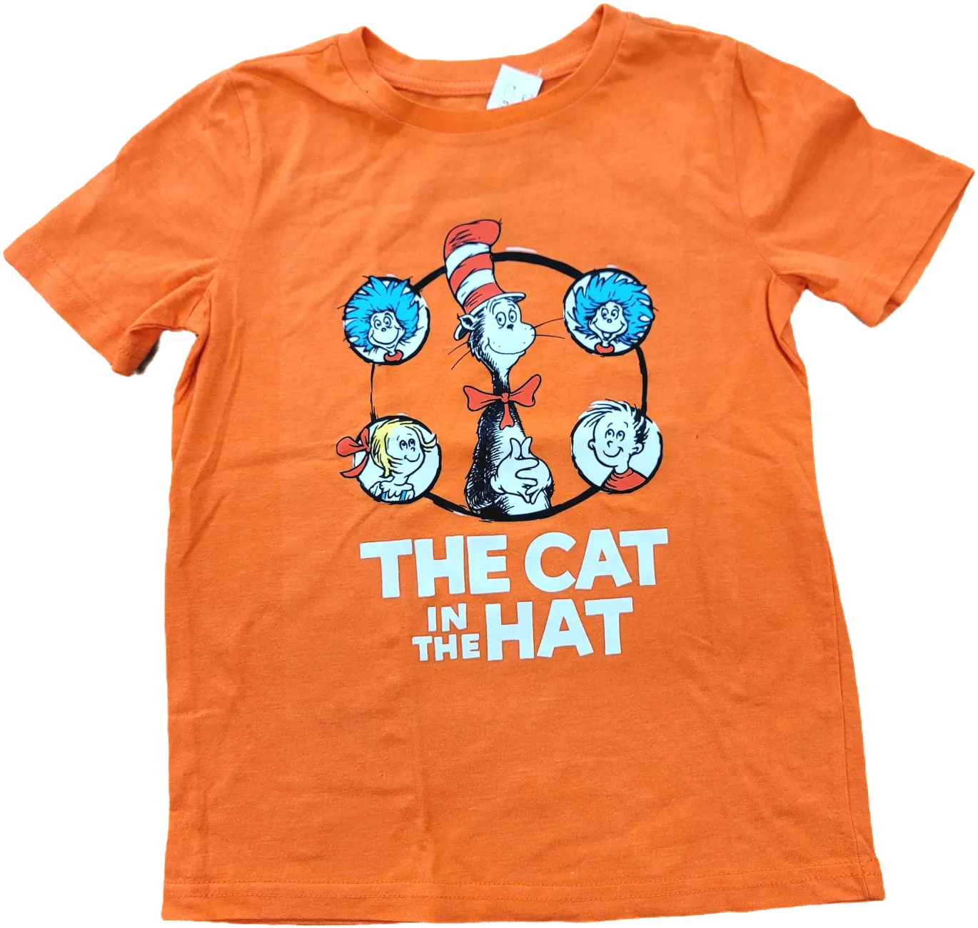 Cat in The Hat on Orange