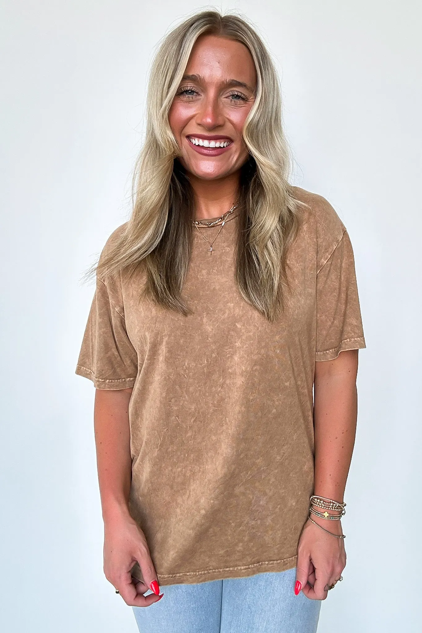 Charlena Mineral Wash Top