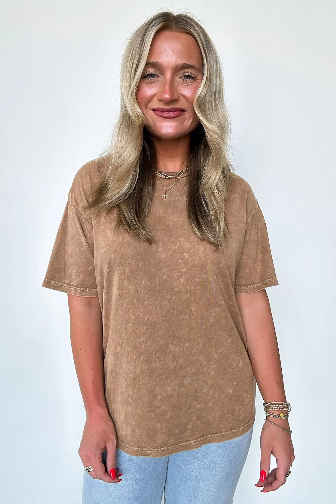 Charlena Mineral Wash Top