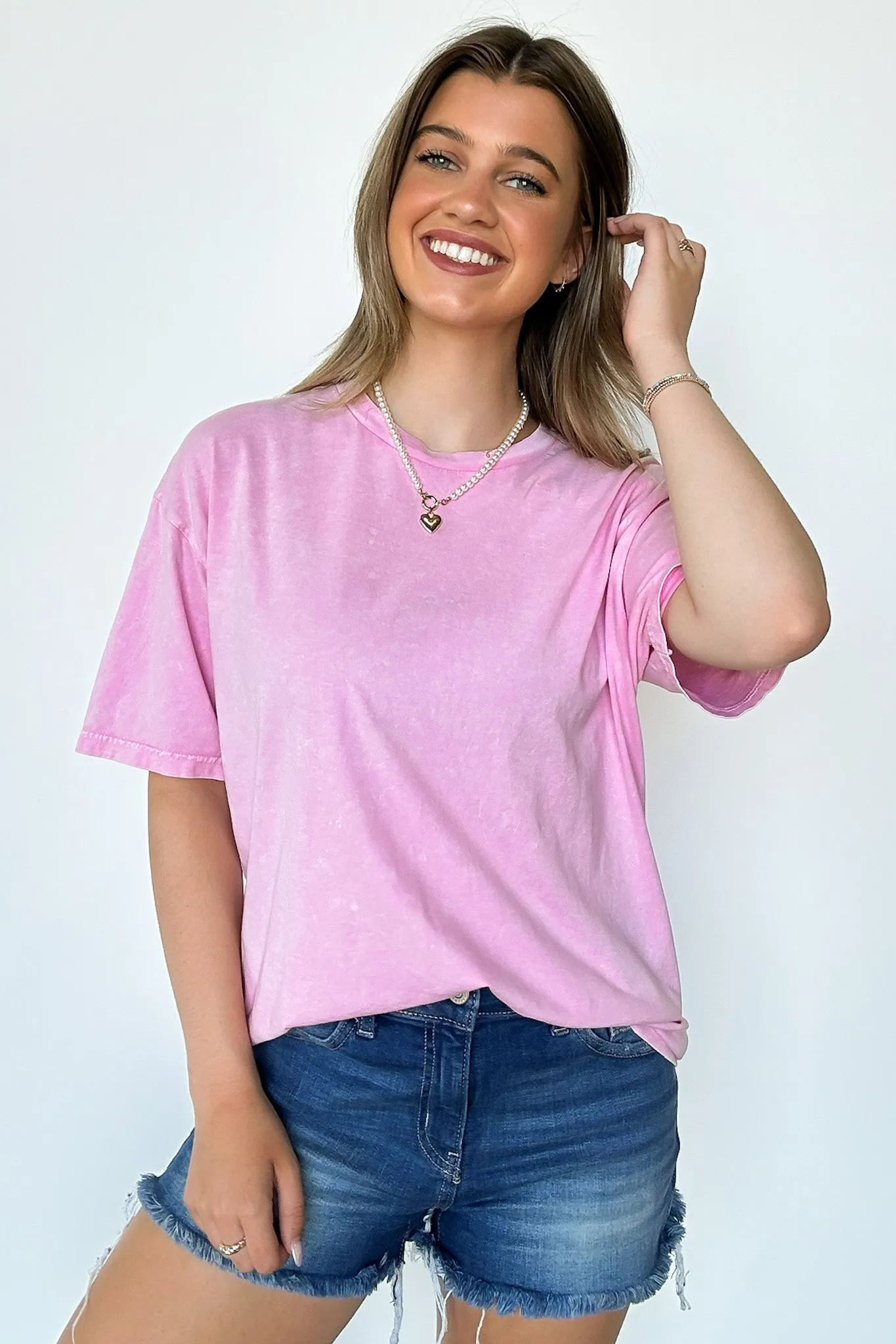 Charlena Mineral Wash Top