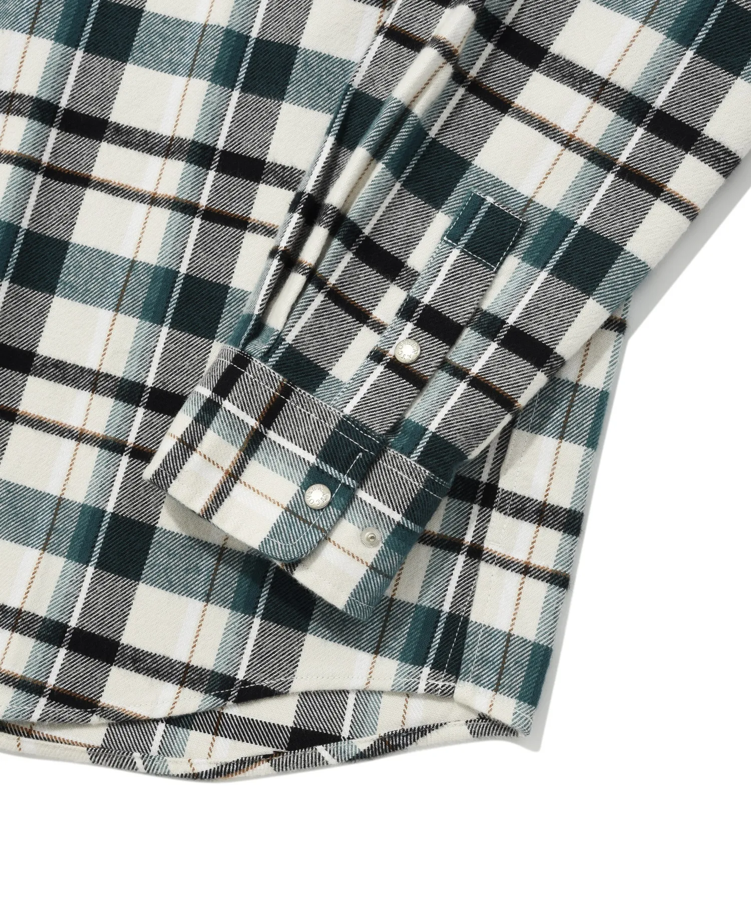 COVERNAT  |[COVERNAT]★PEACH TWILL CHECK SHIRT