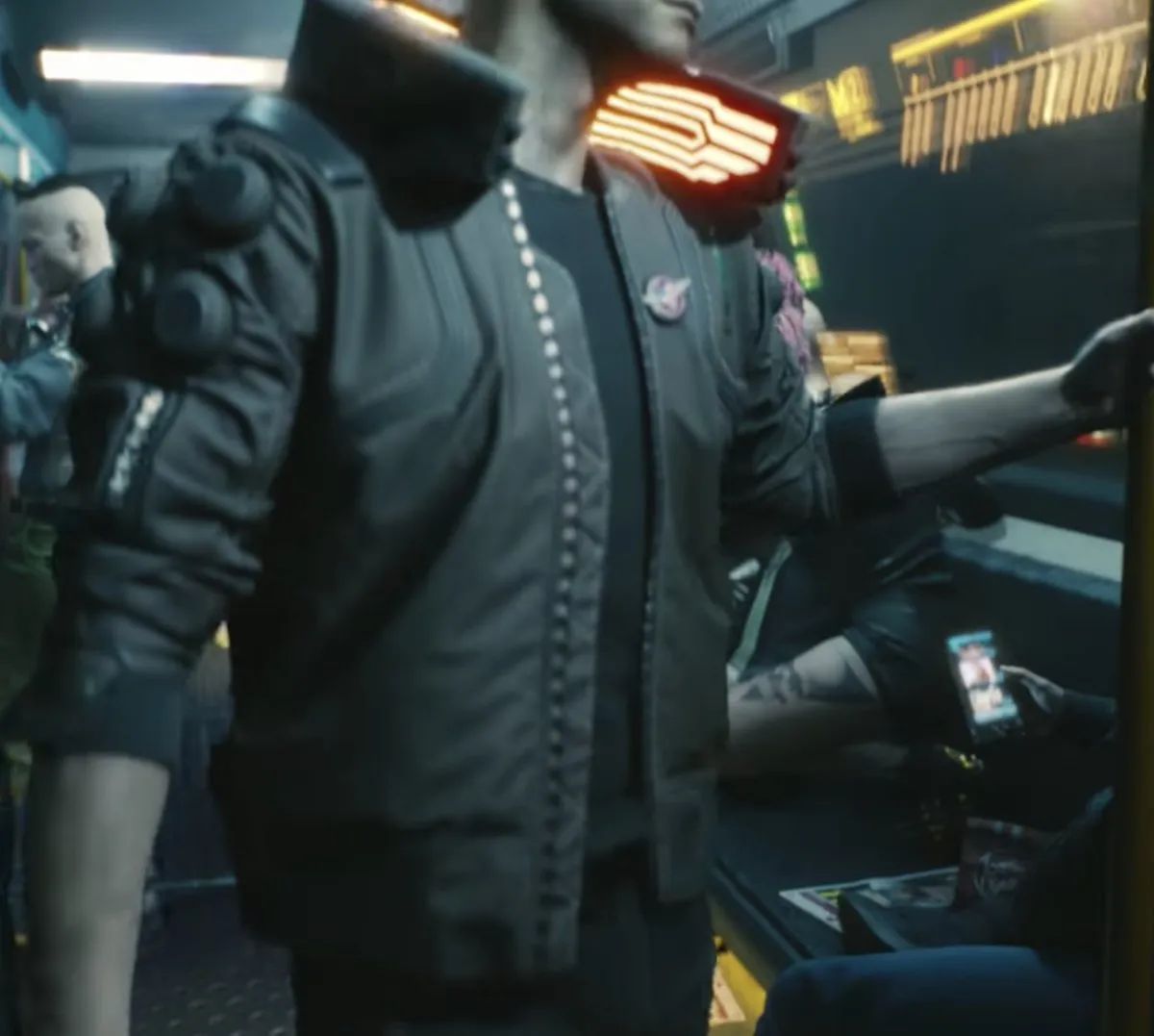 Cyberpunk 2077 Jacket | Samurai Character V Bomber Jacket