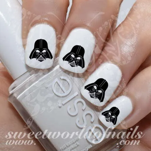 Darth Vader Star Wars Art Nail Water Decals