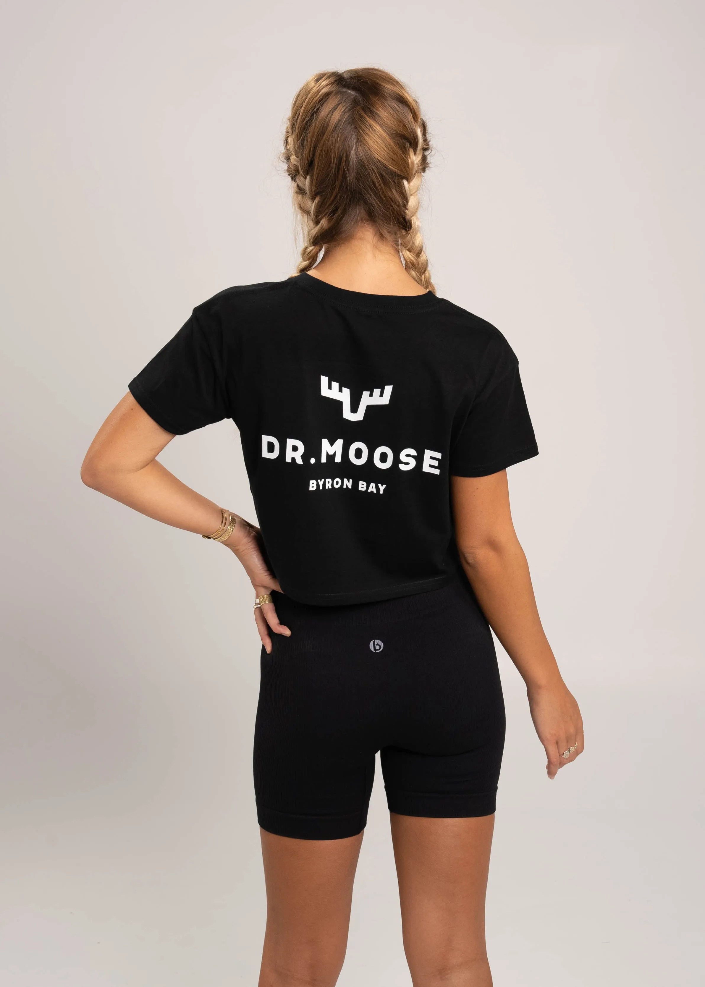 Dr. Moose Antlers Black Crop