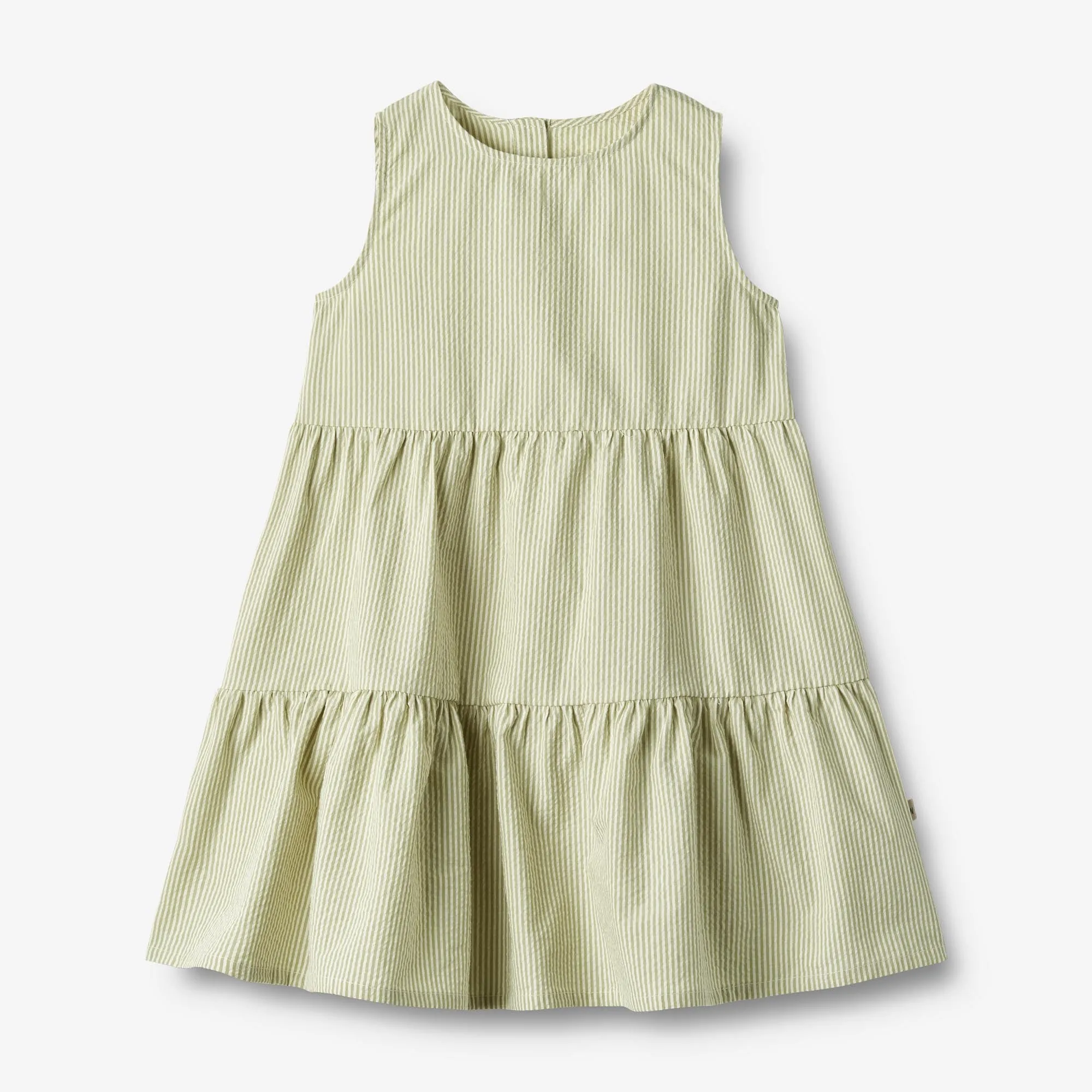 Dress Luise - green stripe