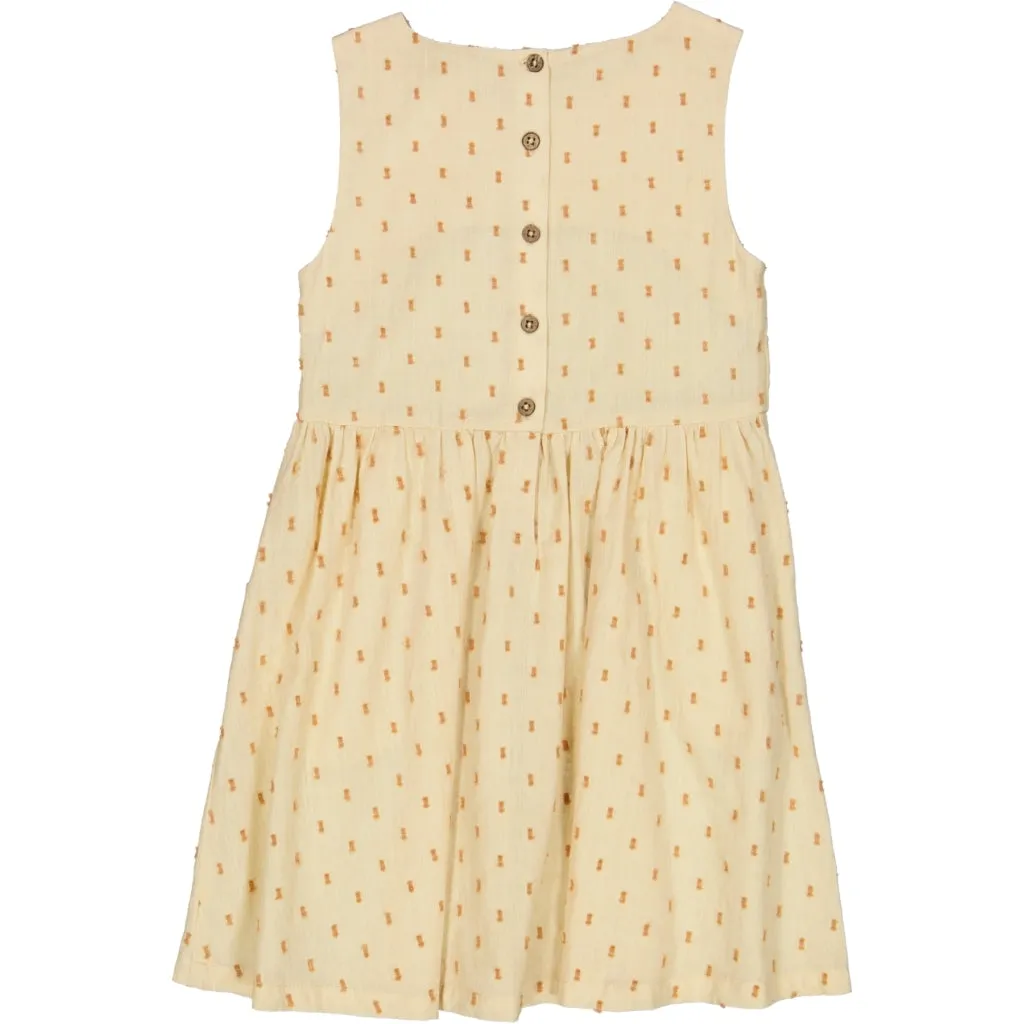 Dress Thelma - sandstone dot