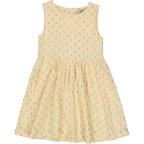 Dress Thelma - sandstone dot