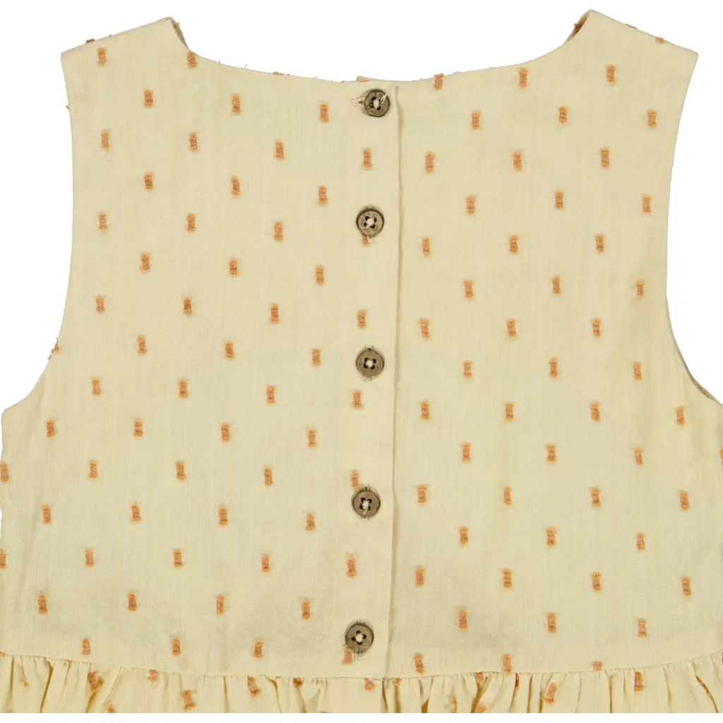 Dress Thelma - sandstone dot