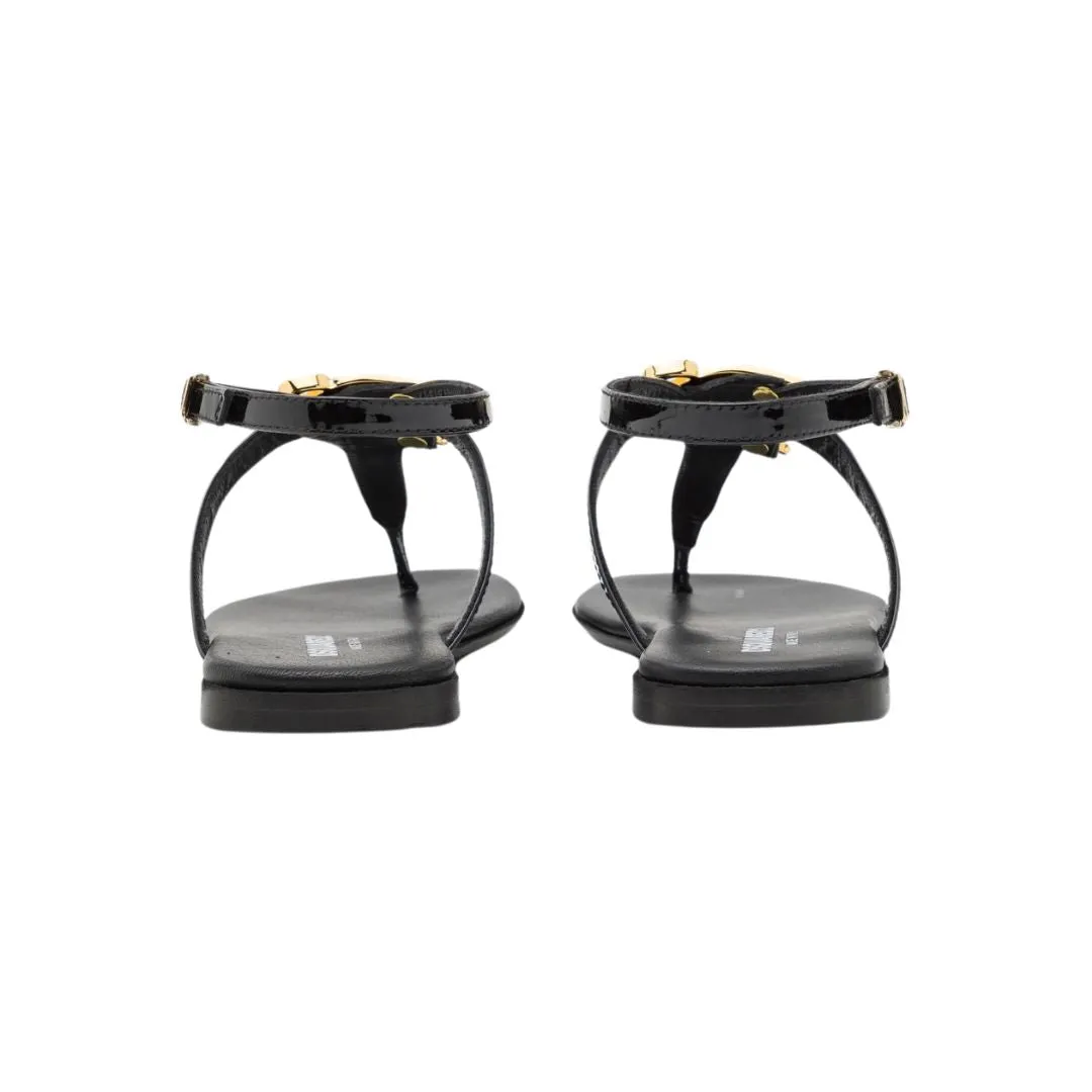 Dsquared2 Sandal Logo Strap Black