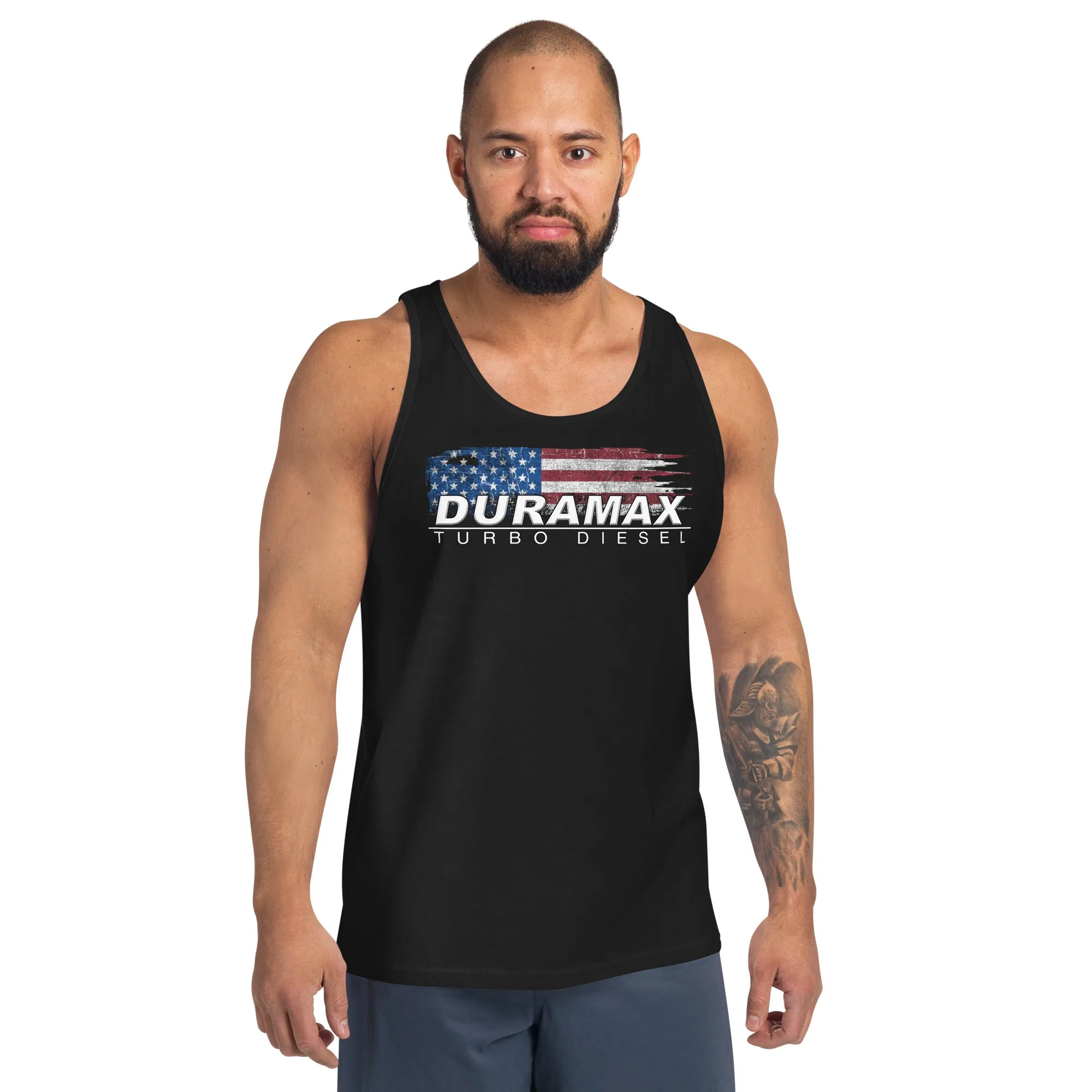 Duramax Tank Top Patriotic Shirt