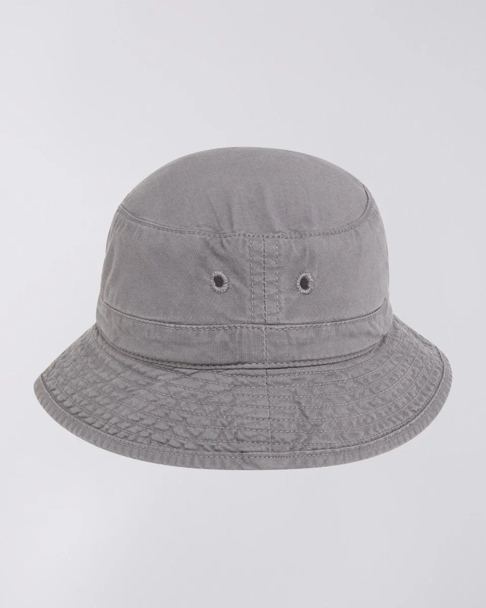 EDWIN BUCKET Hat - BRUSHED NICKEL