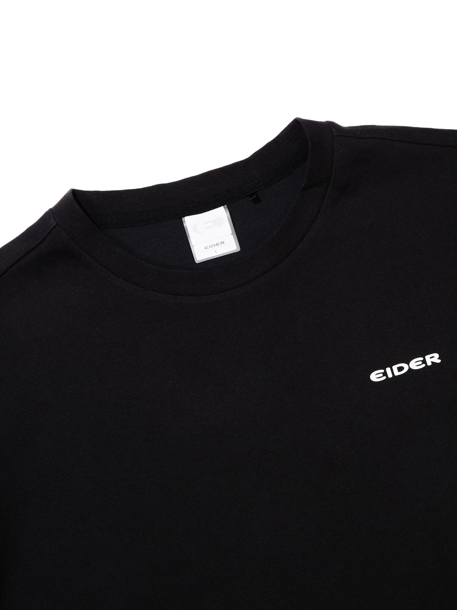 EiDER  |Unisex Nylon Street Style Plain Cotton Short Sleeves Logo