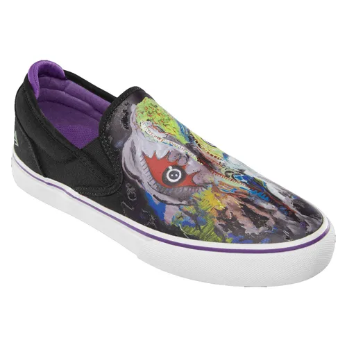 Emerica Skateboard Shoes Wino G6 Slip-On X Dinosaur Jr Black/Purple Mens