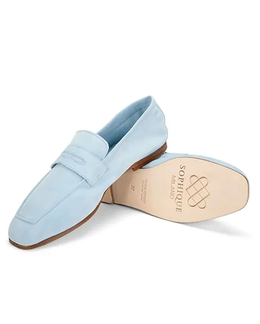 Essenziale Loafer in Baby Blue